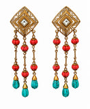 Heritage Bead Drop Earrings