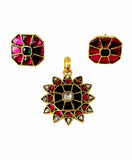 Royal Mosaic Pendant Set