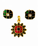 Royal Mosaic Pendant Set