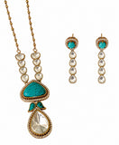 Azure Crystal Necklace Set