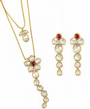 Elegant Kundan Necklace Set