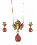 Ganesha Pendant Necklace Set