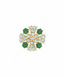 Floral Gemstone Ring