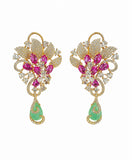 Imperial Petal Statement Earrings