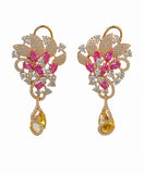 Imperial Petal Statement Earrings