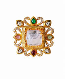 Royal Navratna Kundan Ring
