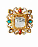 Royal Navratna Kundan Ring