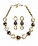 Trinity Crystal Necklace Set