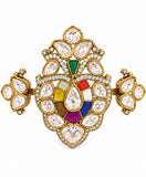 Royal Kundan Cocktail Ring