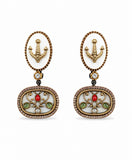 Trishakti Pearl Drop Earrings