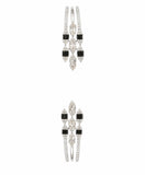 Emerald Elegance Diamond Bangle