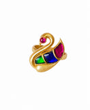 Royal Swan Mosaic Ring