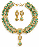 Royal Radiance Statement Necklace Set