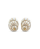 Royal Pearl Swirl Studs