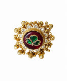 Royal Lotus Charm Ring