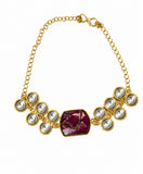 Aurora Kundan Charm Bracelet