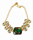 Aurora Kundan Charm Bracelet