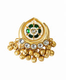 Royal Kundan Ghungroo Ring