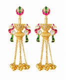 Royal Mayur Tassel Earrings