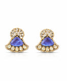 Regal Trilliant Chand Bloom Earrings