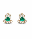 Regal Trilliant Chand Bloom Earrings