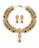 Royal Radiance Statement Necklace Set