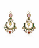 Royal Chandrika Multicolor Statement Earrings