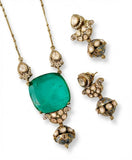Royal Noor Kundan Pendant Set