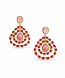 Royal Bloom Statement Earrings
