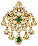Royal Stone Embellished Designer Brooch