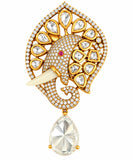 Royal Elephant Design Brooch