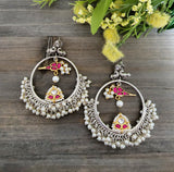 Ava 92.5 Silver plated Earring