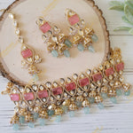 Jashn Doublet Choker and Earrings Set